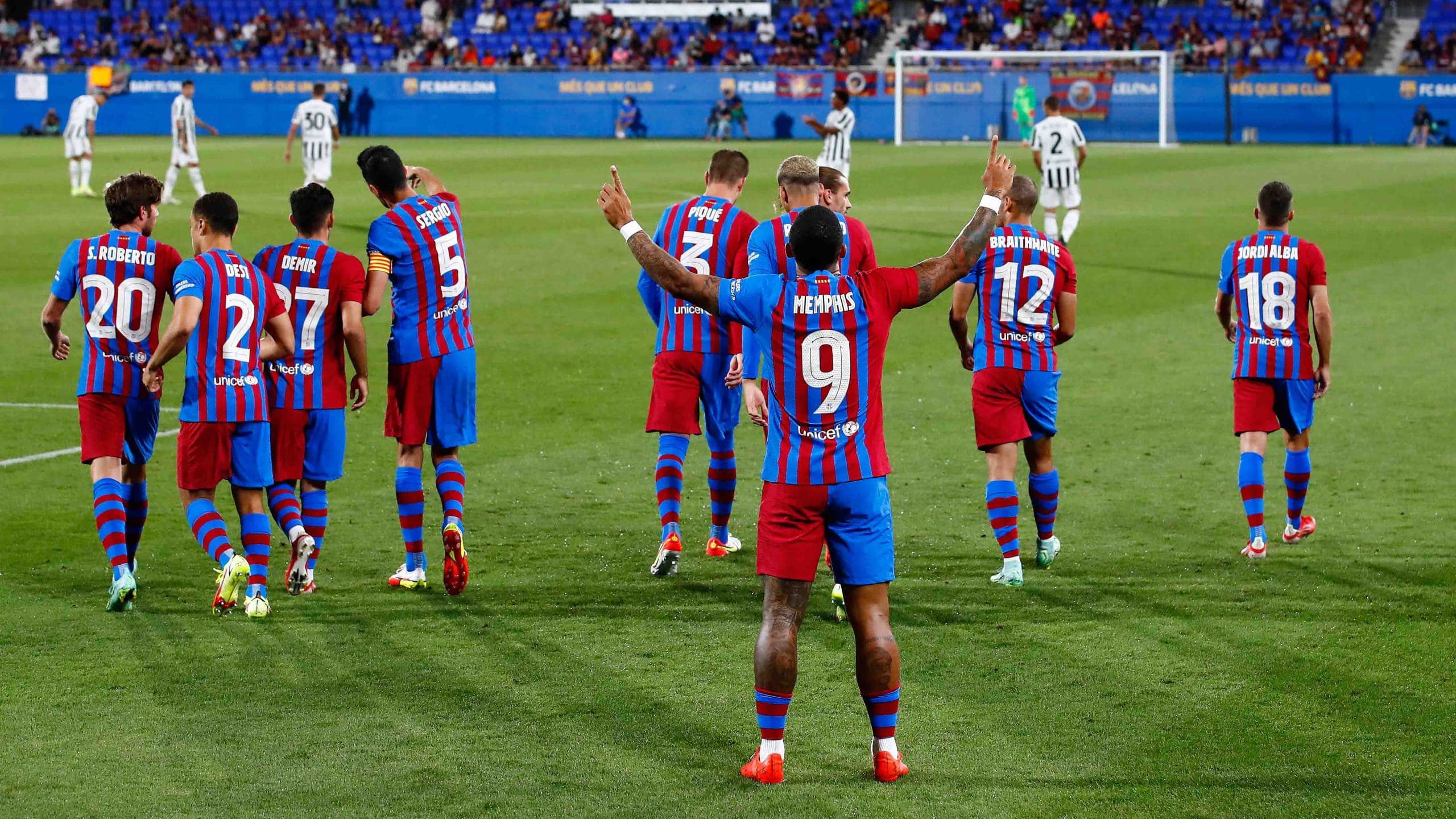 BARCELLONA 3-0 JUVENTUS, il Trofeo Gamper va al Barça